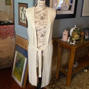 Vintage Candies sleeveless cardigan